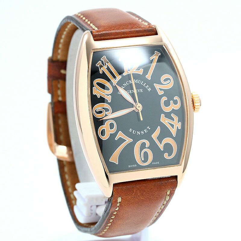 【中古】FRANCK MULLER  CINTREE CURVEX SUNSET / TONNEAU CURVEX SUNSET  フランク・ミュラー トノウカーベックス サンセット 2852SC