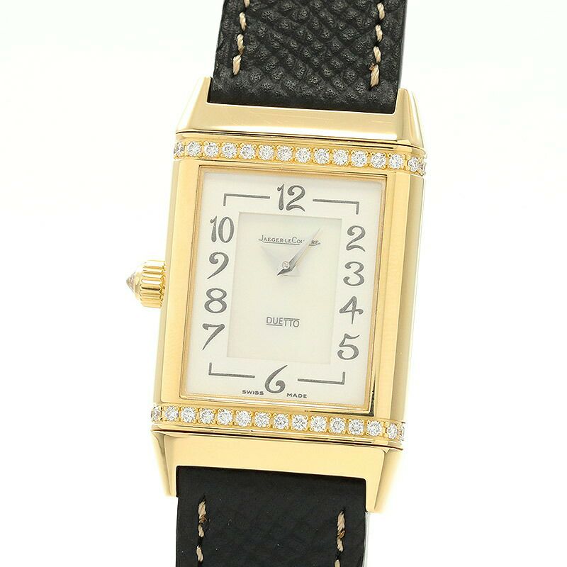 【中古】JAEGAR LE COULTRE  REVERSO DUETTO CLASSIQUE  ジャガー・ルクルト レベルソ デュエット クラシック Q2561401 (256.1.75)