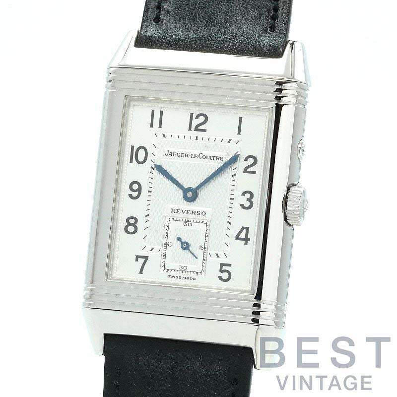 【仮】ジャガールクルト【JAEGER-LECOULTRE】レベルソデュオQ2718170(270.8.54)メンズシルバー/グレーステンレススティール腕時計時計REVERSODUOSILVER/GREYSS【中古】