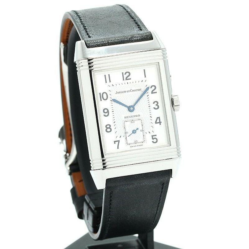 【山】【OH済】ジャガールクルト【JAEGER-LECOULTRE】レベルソデュオQ2718170(270.8.54)メンズシルバー/グレーステンレススティール腕時計時計REVERSODUOSILVER/GREYSS【中古】