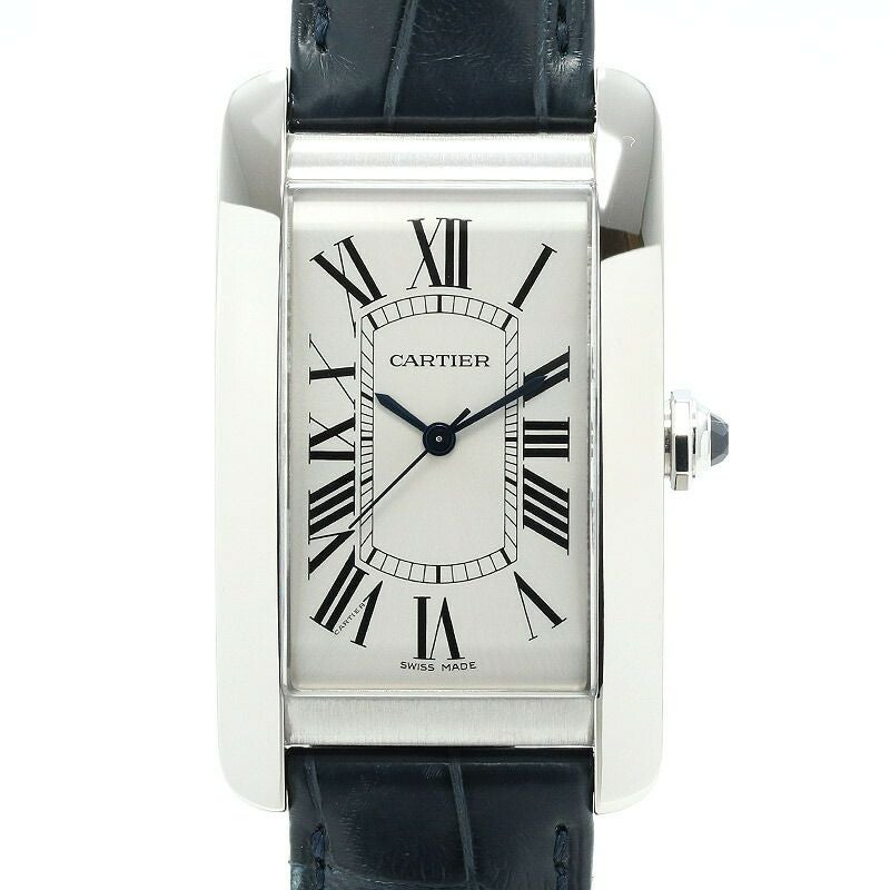 中古】CARTIER TANK AMERICAINE WATCH LARGE MODEL カルティエ タンク