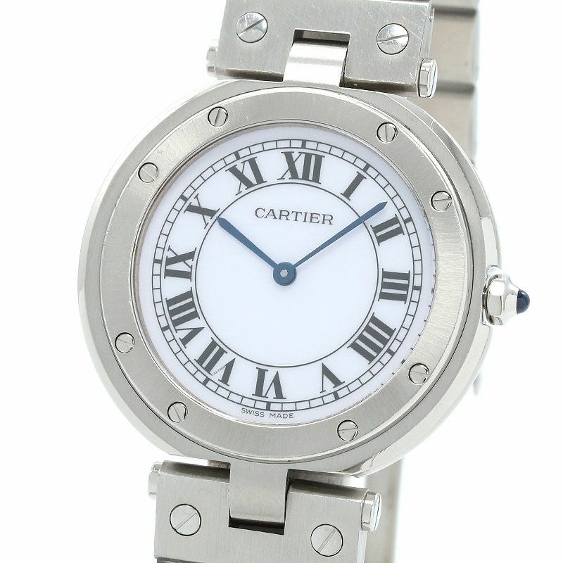 中古】CARTIER SANTOS VENDOME WATCH LARGE MODEL カルティエ サントス