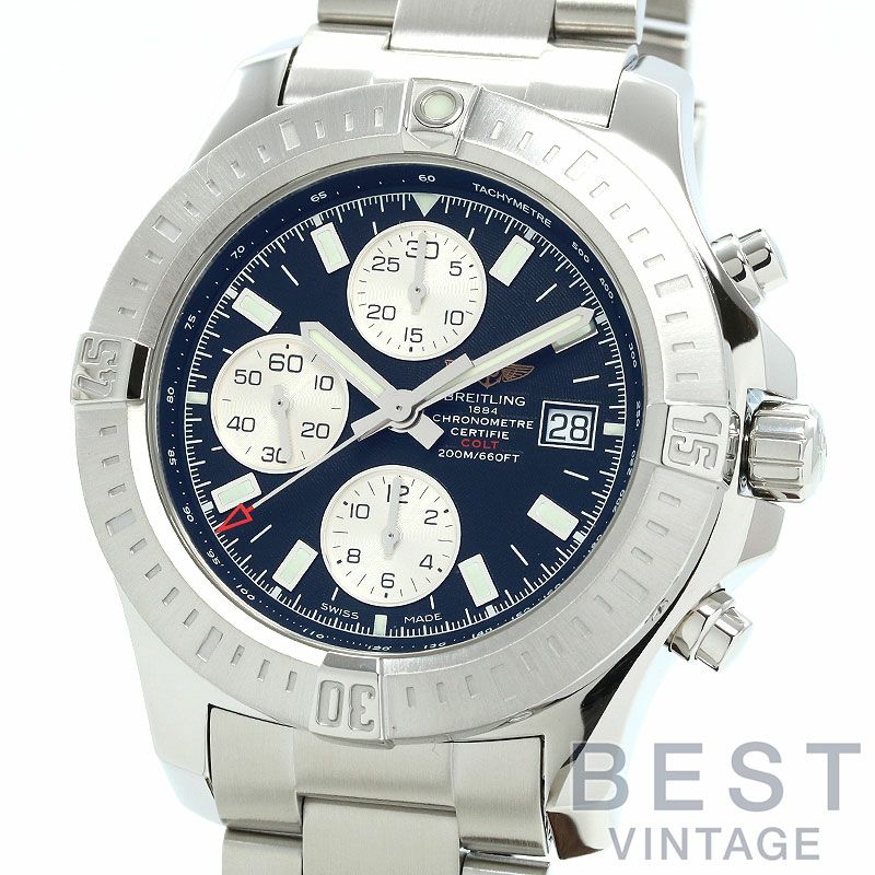 ブライトリング BREITLING A13388 コルト クロノグラフ オートマチック 自動巻き メンズ 箱・保証書付き_934663 中古】BREITLING COLT CHRONOGRAPH AUTOMATIC ブライトリング コルト