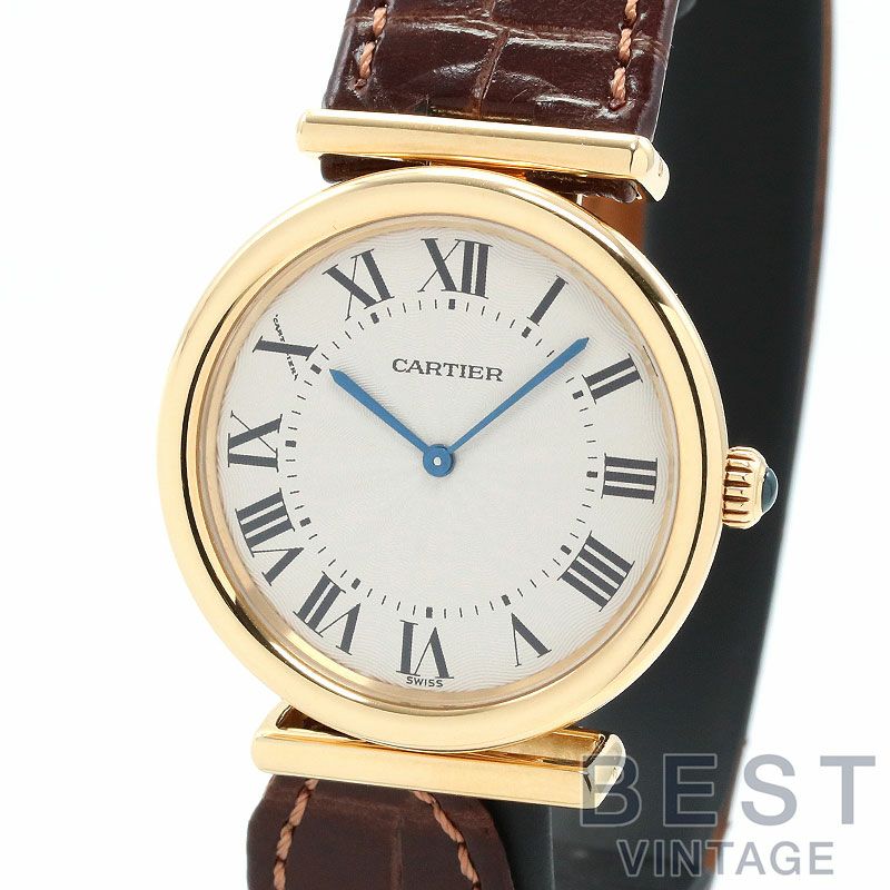 中古】CARTIER BIPLAN VENDOME WATCH LARGE MODEL カルティエ ビプラン