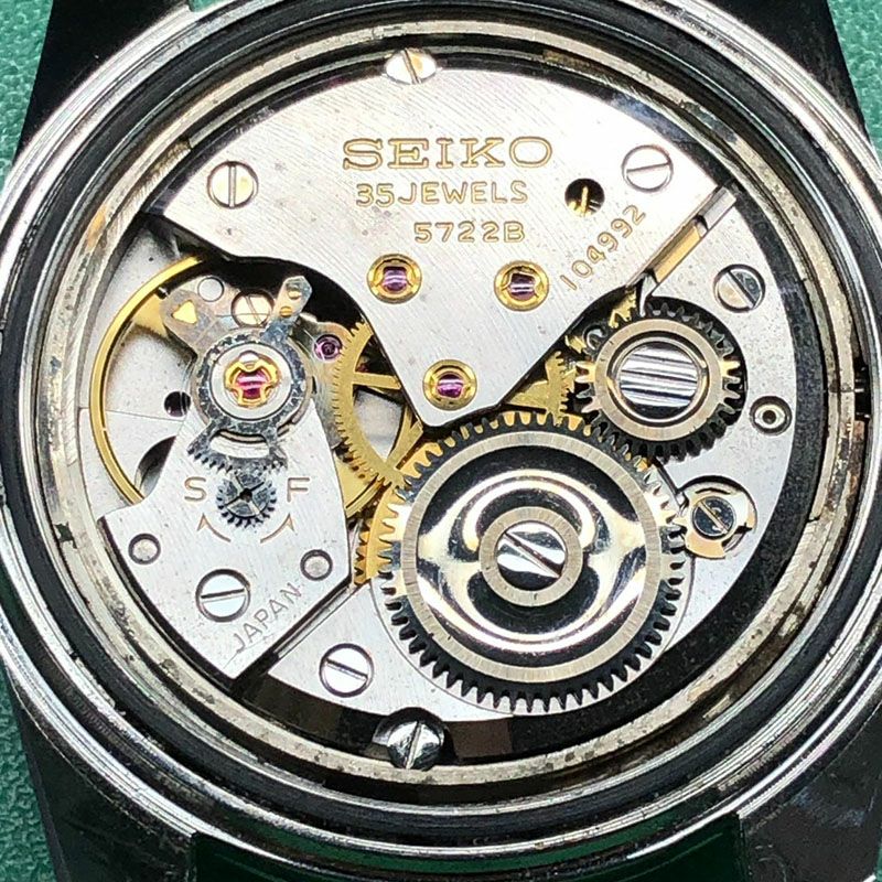 【栗】【OH済】グランドセイコー【GRANDSEIKO】57GSセルフデーター5722-9991メンズシルバーステンレススティール腕時計時計57GSSELFDATERSILVERSSヴィンテージ【中古】