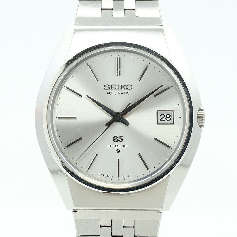 【仮】グランドセイコー【GRANDSEIKO】56GSハイビートオートマティック5645-8000メンズシルバーステンレススティール腕時計時計56GSHI-BEATAUTOMATICSILVERSS【中古】