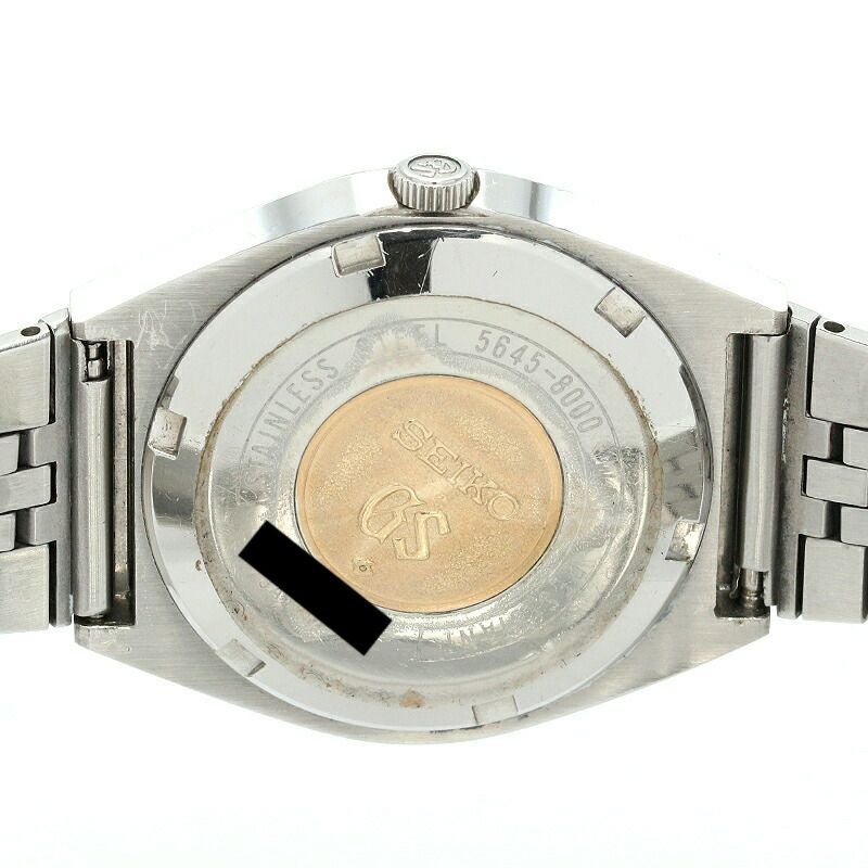 【仮】グランドセイコー【GRANDSEIKO】56GSハイビートオートマティック5645-8000メンズシルバーステンレススティール腕時計時計56GSHI-BEATAUTOMATICSILVERSS【中古】