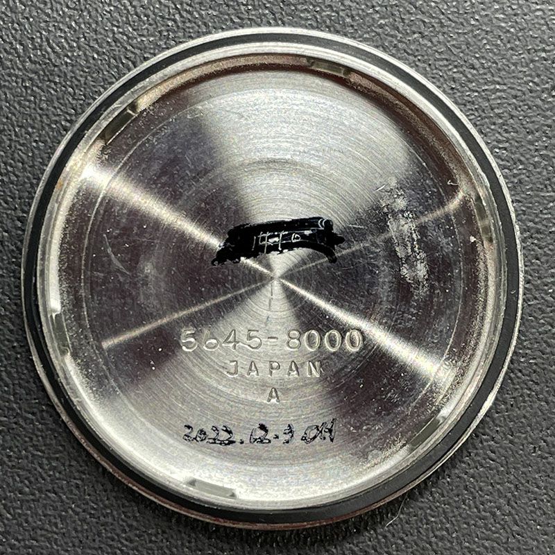 【栗】【OH済】グランドセイコー【GRANDSEIKO】56GSハイビートオートマティック5645-8000メンズシルバーステンレススティール腕時計時計56GSHI-BEATAUTOMATICSILVERSSヴィンテージ【中古】