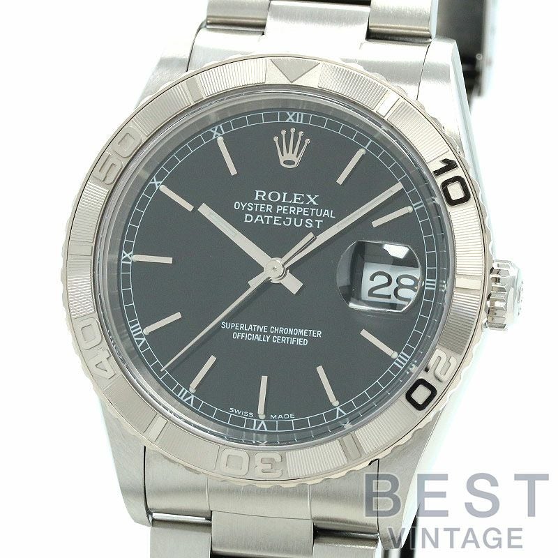 【中古】ROLEX  OYSTER PERPETUAL DATEJUST TURN-O-GRAPH "THUNDERBIRD"  ロレックス オイスターパーペチュアル デイトジャスト サンダーバード 16264