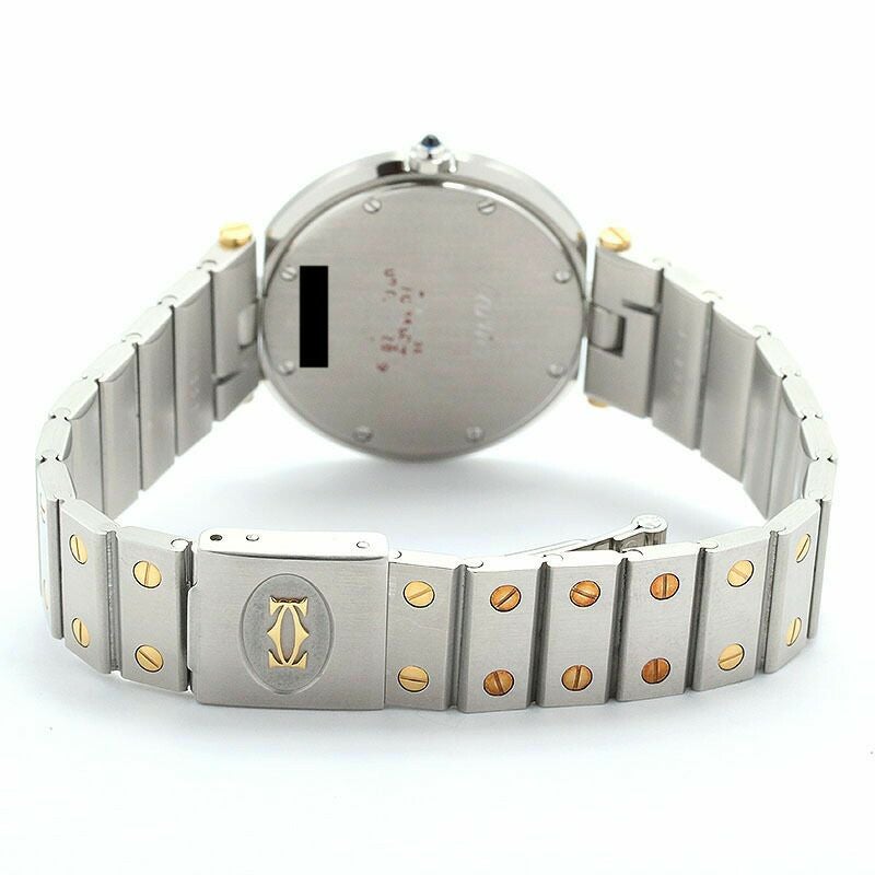 中古】CARTIER SANTOS VENDOME WATCH LARGE MODEL カルティエ サントス