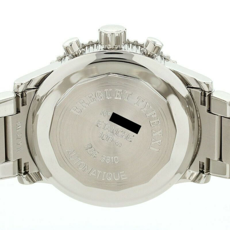 【仮】ブレゲ【BREGUET】トランスアトランティックタイプXXI3810ST/92/SZ9メンズグレーステンレススティール腕時計時計TRANSATLANTICTYPEXXIGRAYSS【中古】