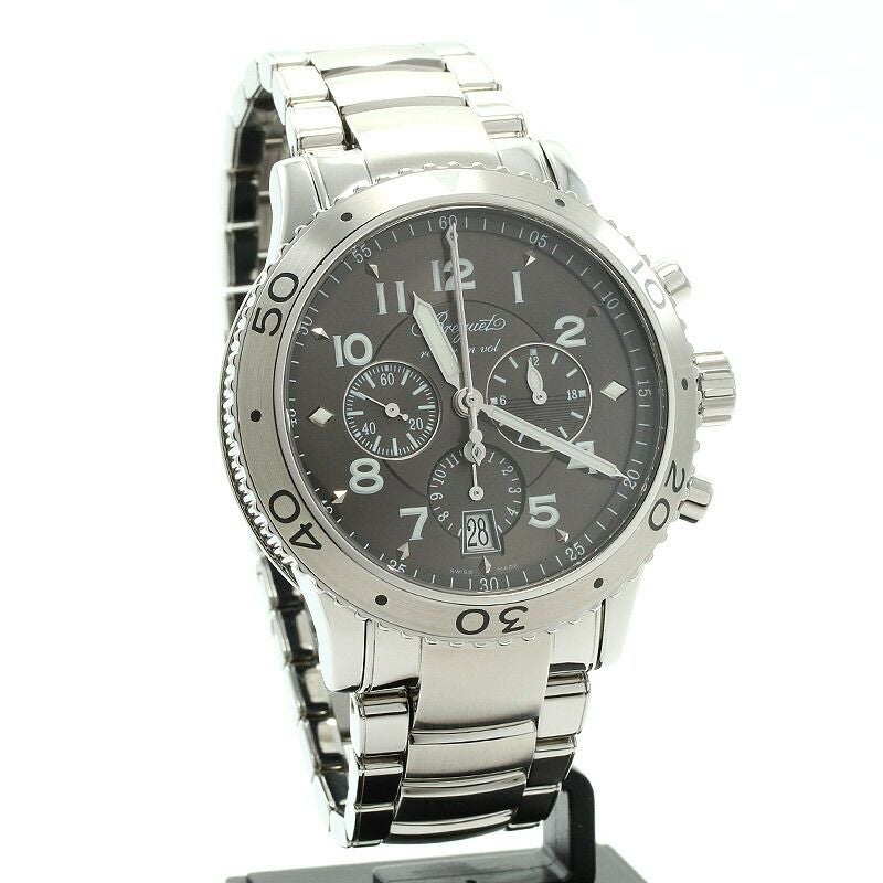 【仮】ブレゲ【BREGUET】トランスアトランティックタイプXXI3810ST/92/SZ9メンズグレーステンレススティール腕時計時計TRANSATLANTICTYPEXXIGRAYSS【中古】