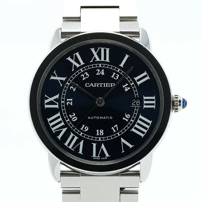 中古】CARTIER RONDE SOLO DE CARTIER WATCH 42MM カルティエ