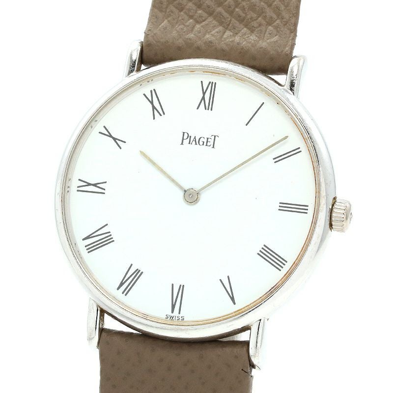 中古】PIAGET ROUND MECANIQUE WATCH ピアジェ ラウンド メカニック