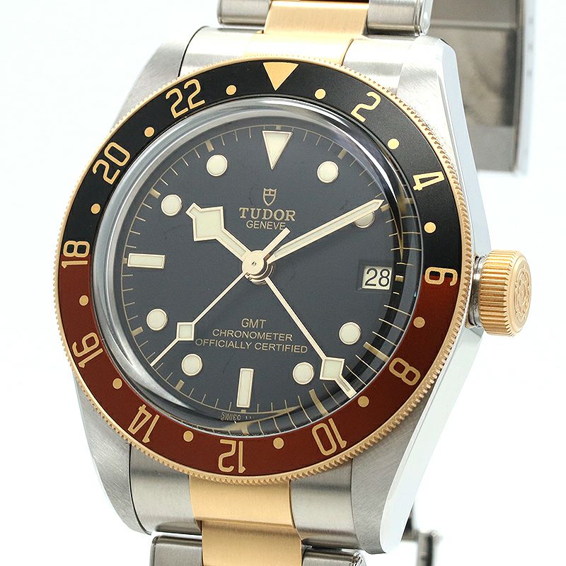【中古】TUDOR  BLACK BAY GMT S&G  チューダー ブラックベイGMT S&G 79833MN (M79833MN-0001)