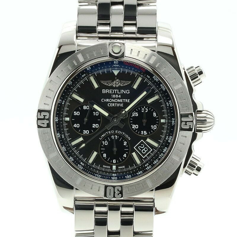 【仮】ブライトリング【BREITLING】クロノマットJSPリミテッドエディションAB01151A/F577/388A(A001F77PA)メンズストラトスグレーステンレススティール腕時計時計CHRONOMATJSPLIMITEDEDITIONSTRATOSGRAYSS【中古】