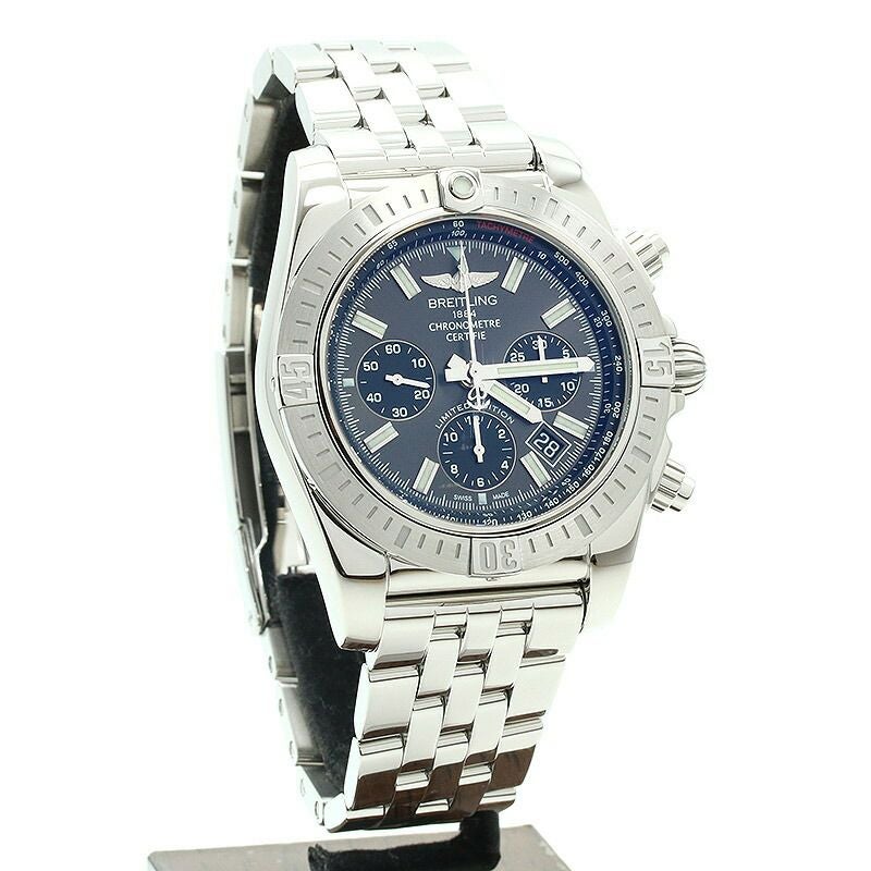 【仮】ブライトリング【BREITLING】クロノマットJSPリミテッドエディションAB01151A/F577/388A(A001F77PA)メンズストラトスグレーステンレススティール腕時計時計CHRONOMATJSPLIMITEDEDITIONSTRATOSGRAYSS【中古】