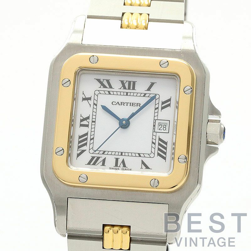 中古】CARTIER SANTOS CARREE LARGE MODEL / SANTOS GALBEE LARGE