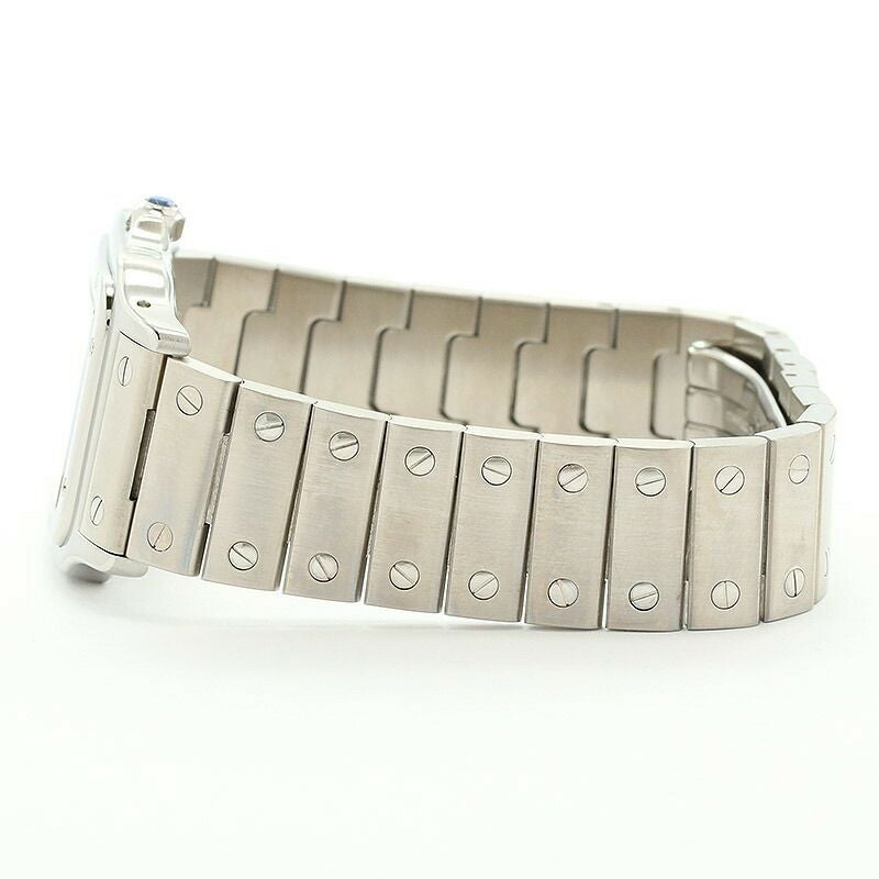 中古】CARTIER SANTOS GALBEE LARGE MODEL カルティエ サントスガルベ