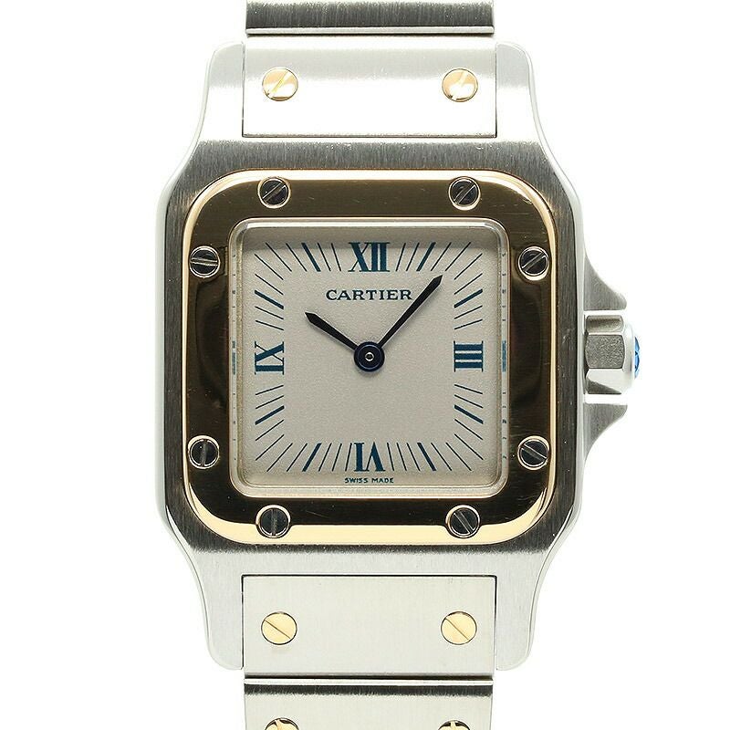 中古】CARTIER SANTOS DE CARTIER GALBEE WATCH SMALL MODEL
