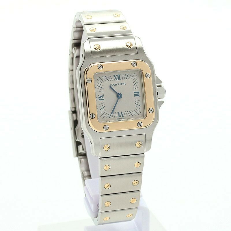 中古】CARTIER SANTOS DE CARTIER GALBEE WATCH SMALL MODEL