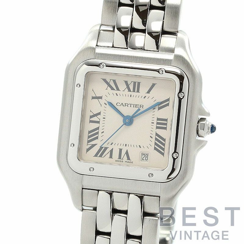 カルティエ Cartier 時計 中古 039479 A1 中古】CARTIER TANK A VIS LARGE MODEL DUAL TIME ZORN CPCP