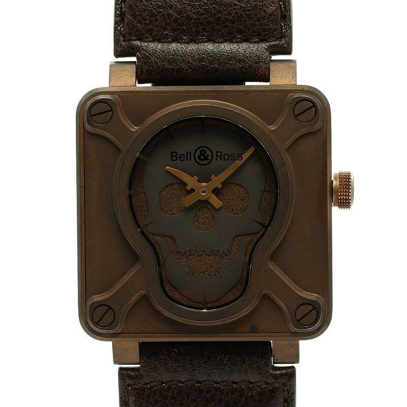 中古】BELL & ROSS BR01-92 SKULL BRONZE LIMITED TO 500 ベル&ロス