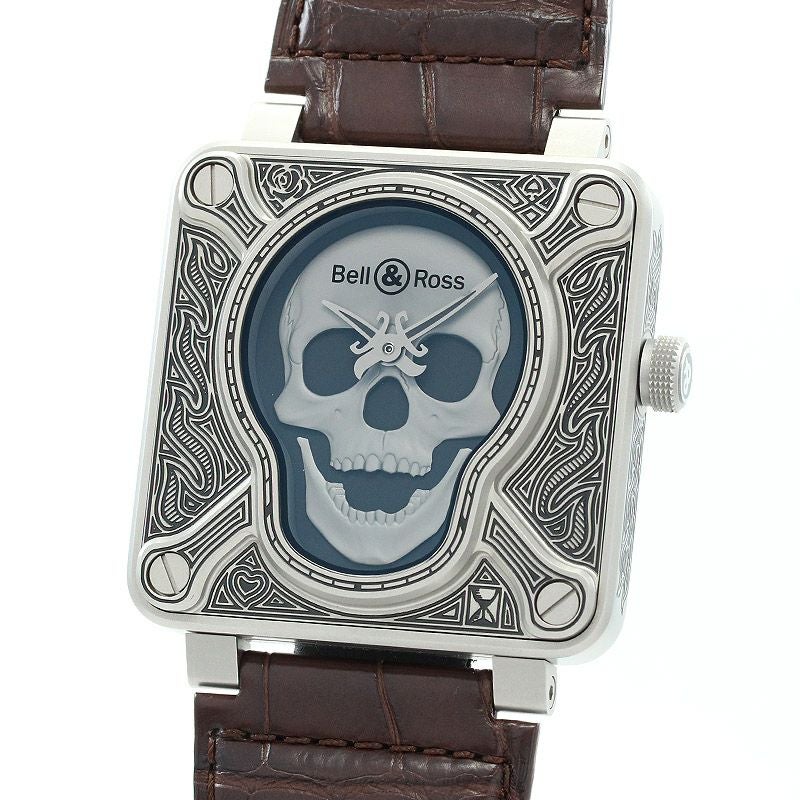 中古】BELL & ROSS BR 01-92 BURNING SKULL LIMITED EDITION OF 500
