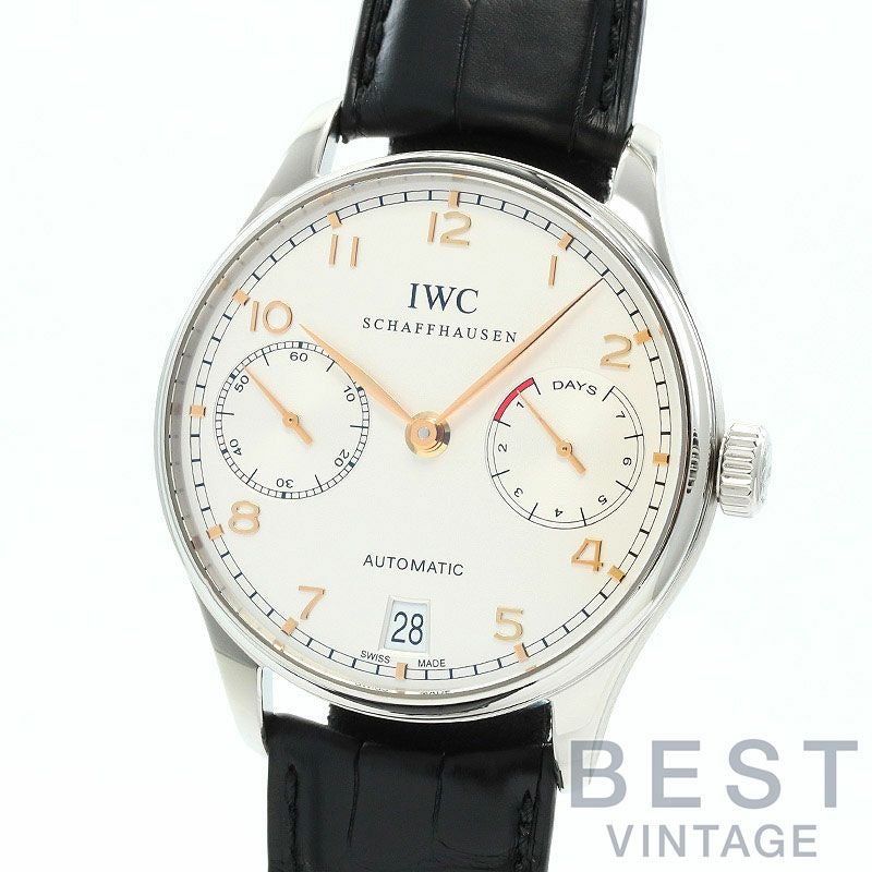 中古】IWC PORTUGIESER AUTOMATIC 7DAYS アイ・ダブリュー・シー 