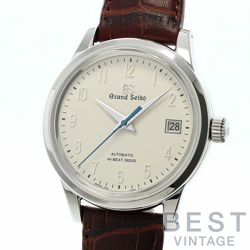 【仮】グランドセイコー【GRANDSEIKO】エレガンスコレクションマスターショップ限定SBGH213(9S85-00F0)メンズアイボリーステンレススティール腕時計時計ELEGANCECOLLECTIONMASTERSHOPLIMITEDIVORYSS【中古】