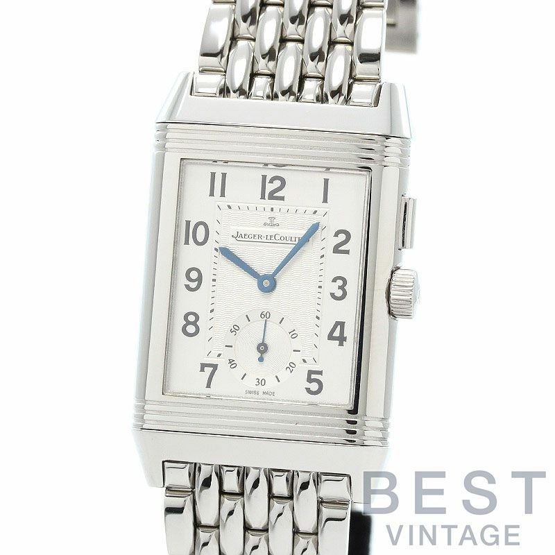 【仮】ジャガールクルト【JAEGER-LECOULTRE】レベルソデュオQ2718110(272.8.54)メンズシルバー/グレーステンレススティール腕時計時計REVERSODUOSILVER/GREYSS【中古】