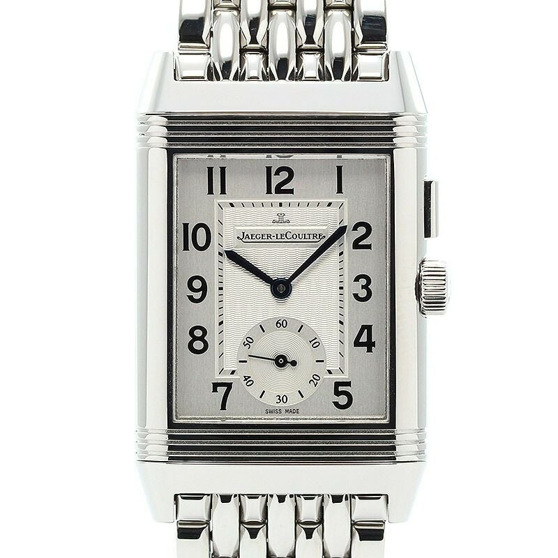 【仮】ジャガールクルト【JAEGER-LECOULTRE】レベルソデュオQ2718110(272.8.54)メンズシルバー/グレーステンレススティール腕時計時計REVERSODUOSILVER/GREYSS【中古】