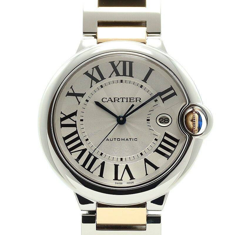 中古】CARTIER BALLON BLEU DE CARTIER WATCH LARGE MODEL カルティエ
