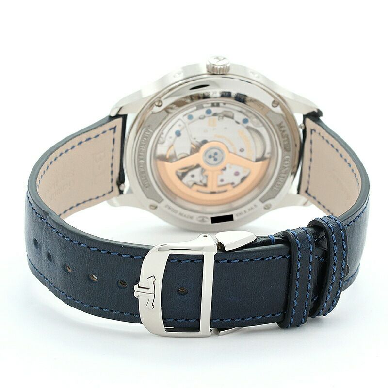 【仮】ジャガールクルト【JAEGERLECOULTRE】マスターコントロールカレンダーQ4148480(830.8.A6.S)メンズブルーステンレススティール腕時計時計MASTERCONTROLCALENDARBLUESS【中古】