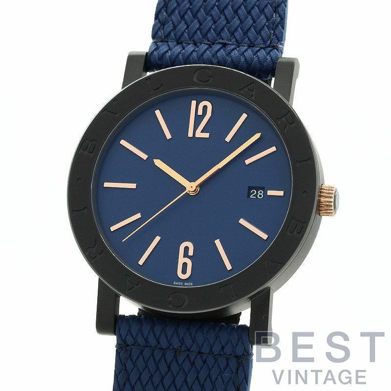 1円 正規品 BVLGARI ブルガリ ソロテンポ用 純正ブレス 取り付け幅14mm