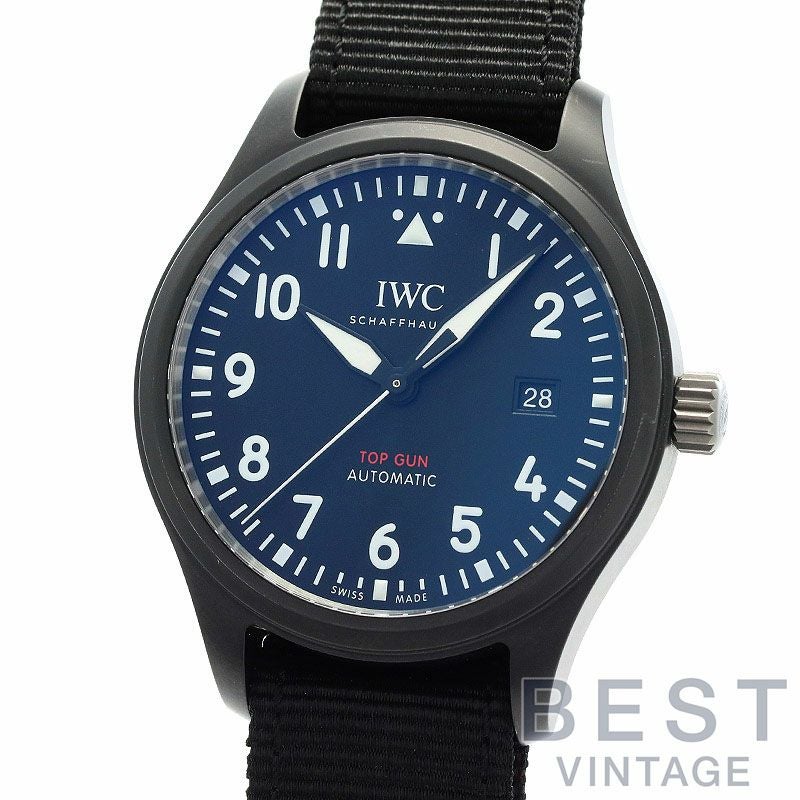 中古】IWC PILOTS WATCH AUTOMATIC TOP GUN アイ・ダブリュー・シー