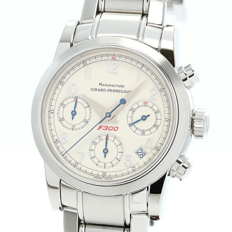 中古】GIRARD-PERREGAUX FERRARI CHRONOGRAPH F300 ジラール・ペルゴ 中古】GIRARD-PERREGAUX FERRARI CHRONOGRAPH F300 ジラール・ペルゴ