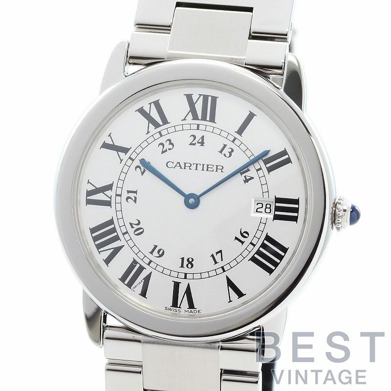 中古】CARTIER RONDE SOLO DE CARTIER WATCH LM / RONDE SOLO LM