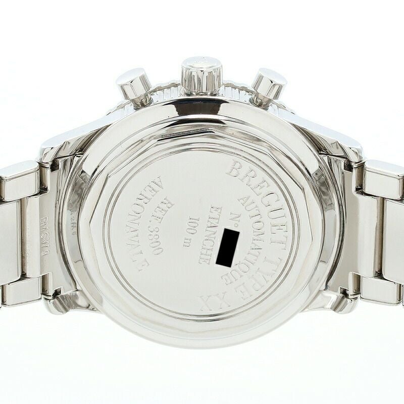 【仮】ブレゲ【BREGUET】アエロナバルタイプXX3800ST/92/SW9メンズブラックステンレススティール腕時計時計AERONAVALETYPEXXBLACKSS【中古】