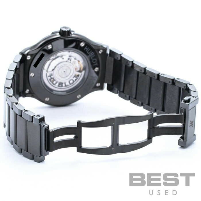 【仮】ウブロ【HUBLOT】クラシックフュージョンブラックマジック510.CM.1170.CMメンズブラックセラミック腕時計時計CLASSICFUSIONBLACKMAGICBLACKCE【中古】