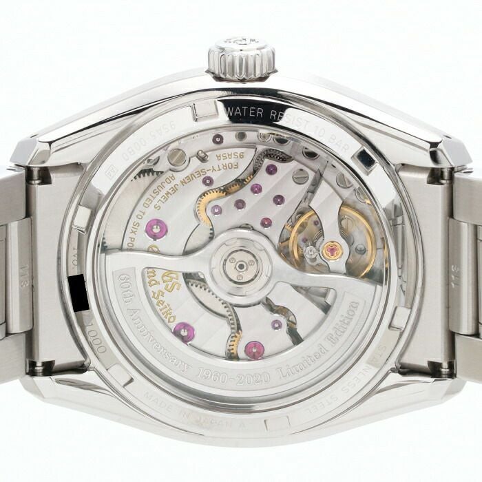 【仮】グランドセイコー【GRANDSEIKO】メカニカルハイビート3600060周年記念SLGH003(9SA5-00B0)メンズグランドセイコーブルーステンレススティール腕時計時計MECHANICALHIGHBEAT60thMODELGRANDSEIKOBLUESS【中古】