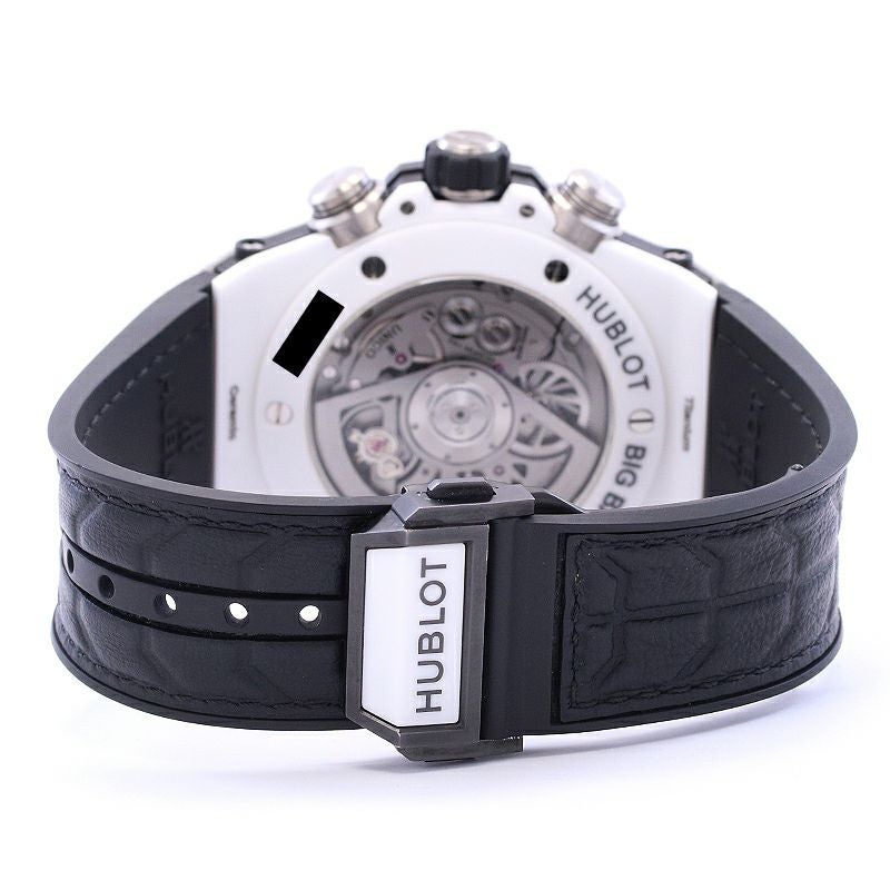 【中古】HUBLOT  BIG BANG UNICO WHITE CERAMIC  ウブロ ビッグ・バン ウニコ ホワイト セラミック 411.HX.1170.RX