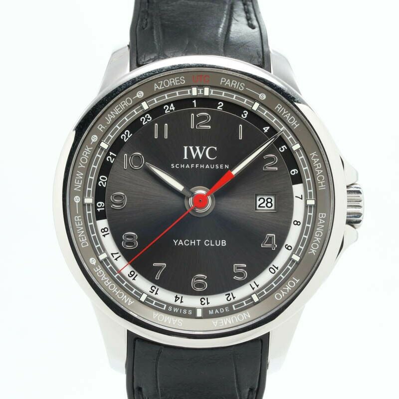 【中古】IWC  PORTUGUESE YACHT CLUB WORLD TIMER  アイ・ダブリュー・シー ポルトギーゼ ヨットクラブ ワールドタイマー 世界限定500本 IW326602