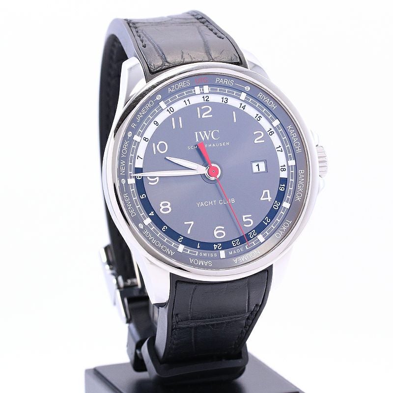 【中古】IWC  PORTUGUESE YACHT CLUB WORLD TIMER  アイ・ダブリュー・シー ポルトギーゼ ヨットクラブ ワールドタイマー 世界限定500本 IW326602