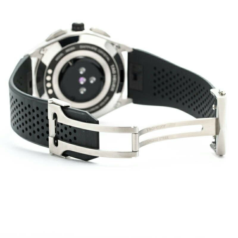【仮】タグ・ホイヤー【TAGHEUER】コネクテッドSBG8A12.BT6219メンズブラックステンレススティール腕時計時計CONNECTEDBLACKSS【中古】