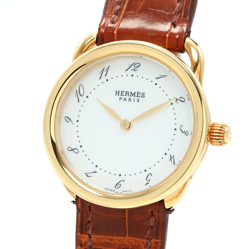 中古】HERMES ARCEAU エルメス アルソー AR5.285 (W028159W00
