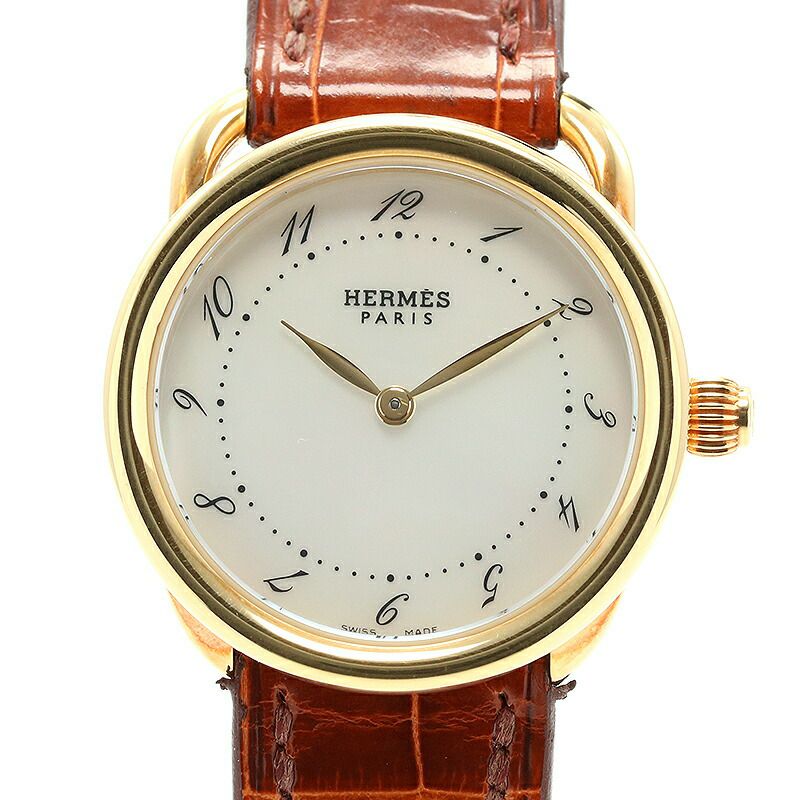 中古】HERMES ARCEAU エルメス アルソー AR5.285 (W028159W00