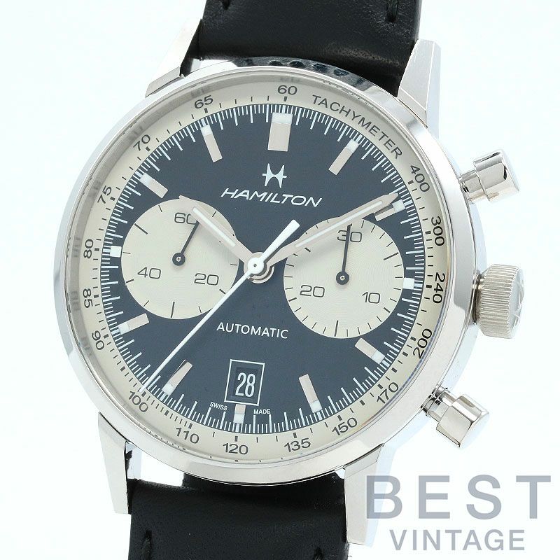 【中古】HAMILTON  AMERICAN CLASSIC INTRA-MATIC 68 AUTO CHRONO  ハミルトン アメリカンクラシック イントラマティック68 オートクロノ H38716731 (H387160)