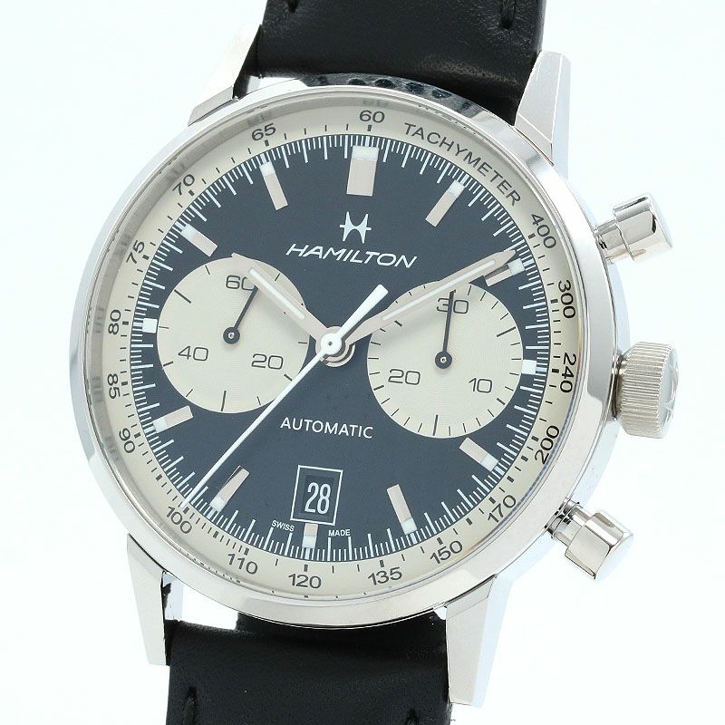 【中古】HAMILTON  AMERICAN CLASSIC INTRA-MATIC 68 AUTO CHRONO  ハミルトン アメリカンクラシック イントラマティック68 オートクロノ H38716731 (H387160)