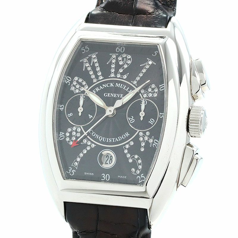 中古】FRANCK MULLER CONQUISTADOR JOKER CHRONOGRAPH フランク